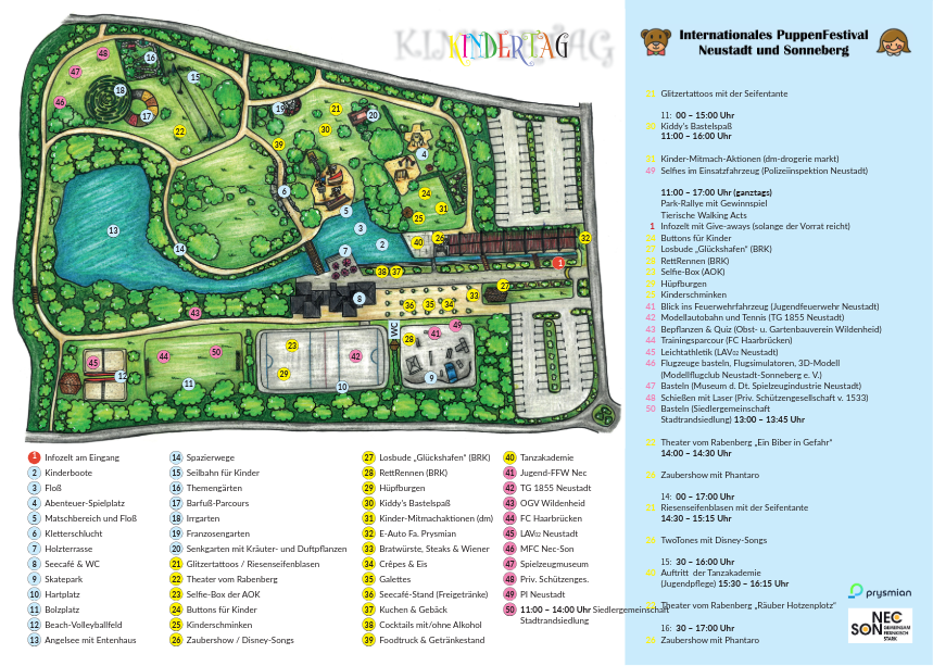 Kindertag im Freizeitpark Image